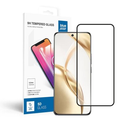 Tvrzené sklo Blue Star 5D Honor 200 Pro - černé