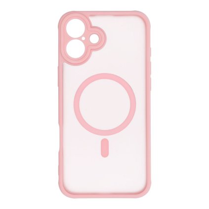Pouzdro Full Matte Mag Cover MagSafe APPLE IPHONE 12 Pro Max světle růžové