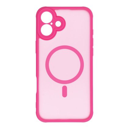 Pouzdro Full Matte Mag Cover MagSafe APPLE IPHONE 16 růžové