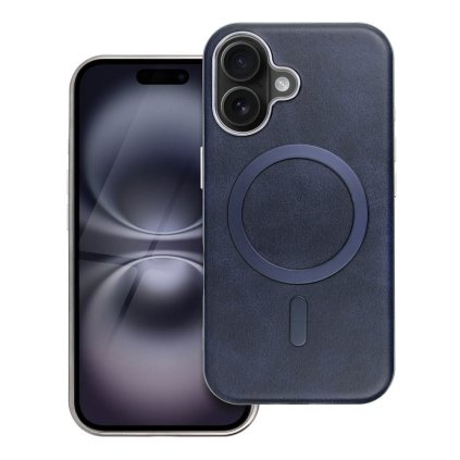 Pouzdro GENTLEMAN MagSafe APPLE IPHONE 14 PRO MAX navy blue