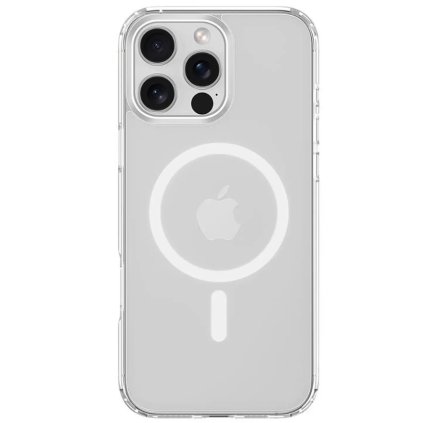 Devia Pure Clear Magnetic Shockproof obal pro iPhone 16 Pro - Transparentní