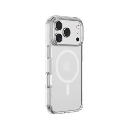 Devia Pure Clear Magnetic Shockproof obal pro iPhone 17 Pro Transparentní