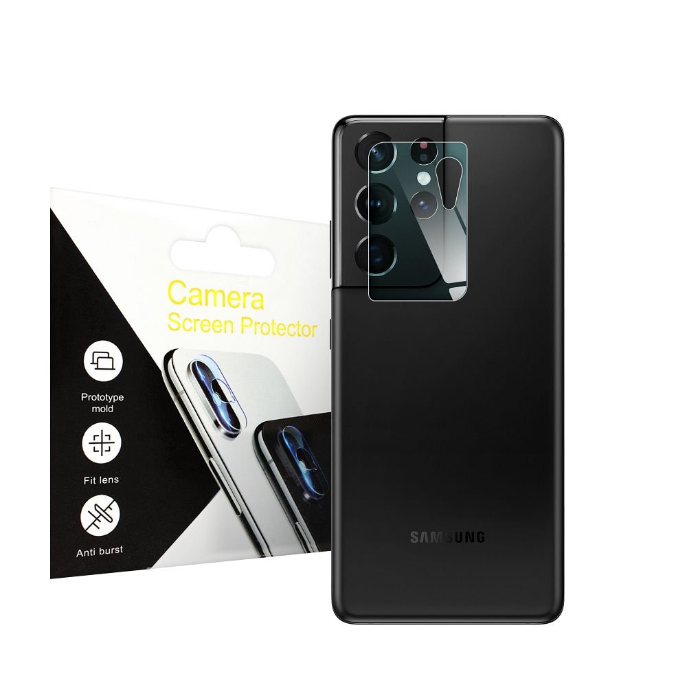 OEM Tvrzené sklo na fotoaparát Camera Cover Samsung Galaxy S21 Ultra