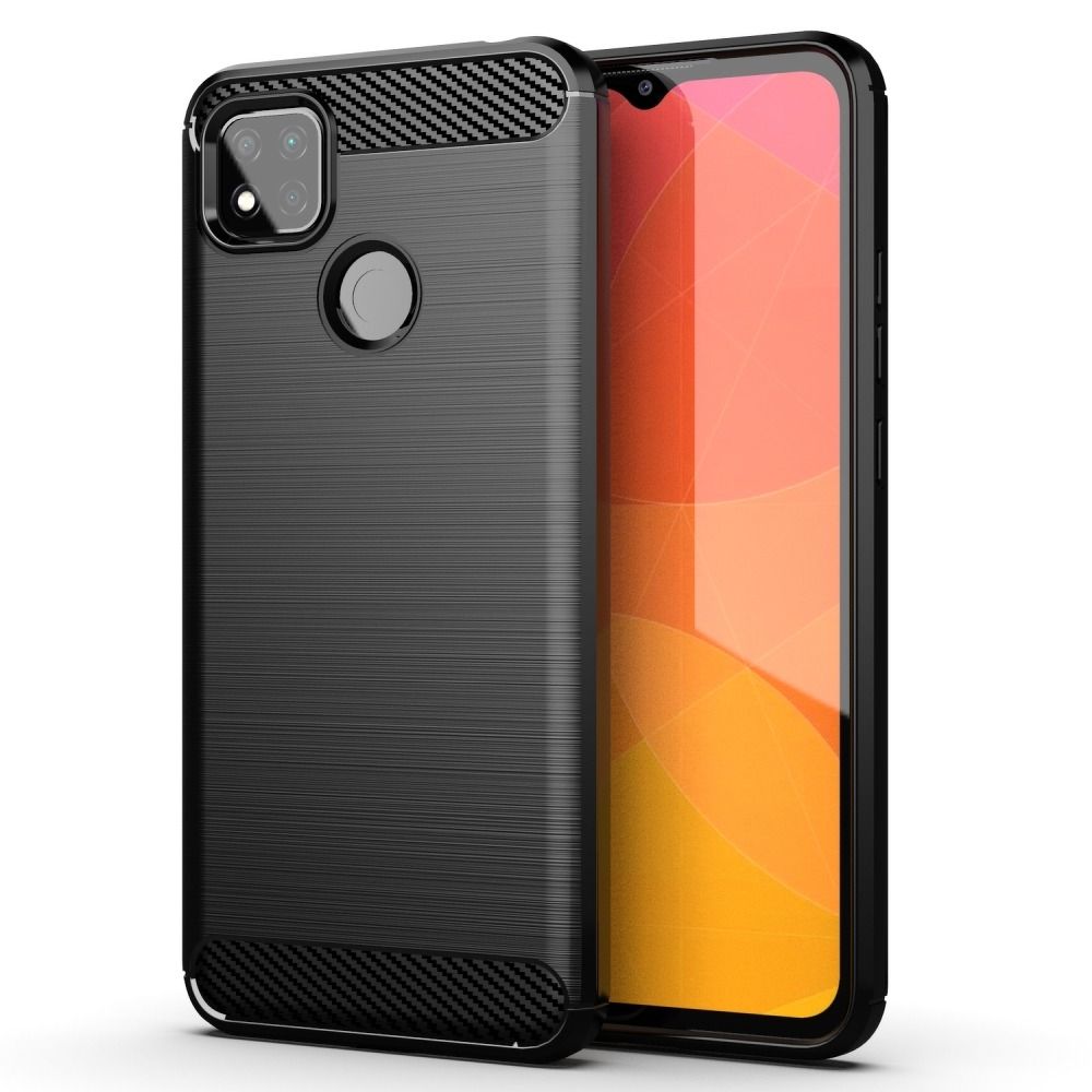 OEM Pouzdro Forcell Carbon XIAOMI Redmi 9C černé