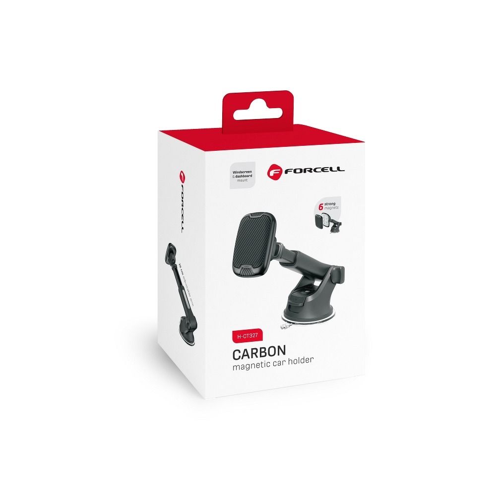 Forcell Držák do auta CARBON H-CT327 magnetický na sklo