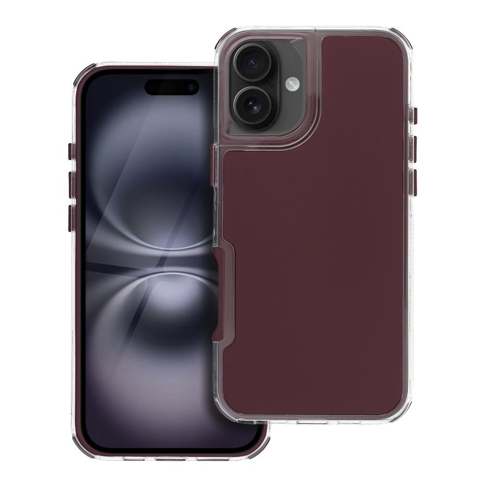 OEM Pouzdro MATRIX APPLE IPHONE 16 PLUS purpurová