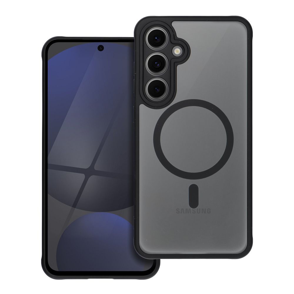 OEM Pouzdro Full Matte Mag Cover MagSafe SAMSUNG Galaxy S24 FE černé