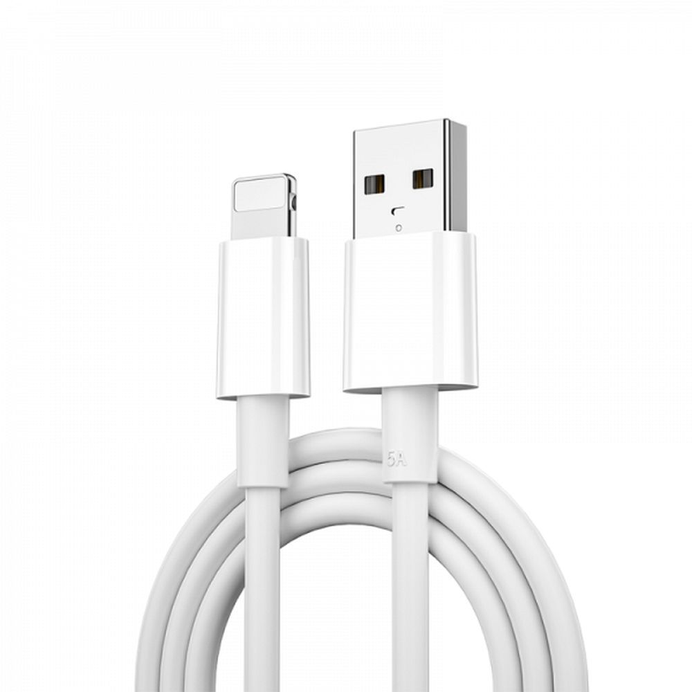 WiWU Kabel USB serie Classic Wi-C006 USB A na Lightning 2,4A - bílý