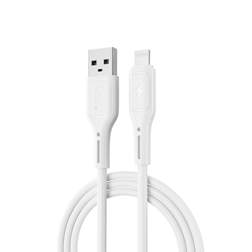 WiWU Kabel USB serie Starlink Wi-C042E USB A na Lightning 2,4A - bílý