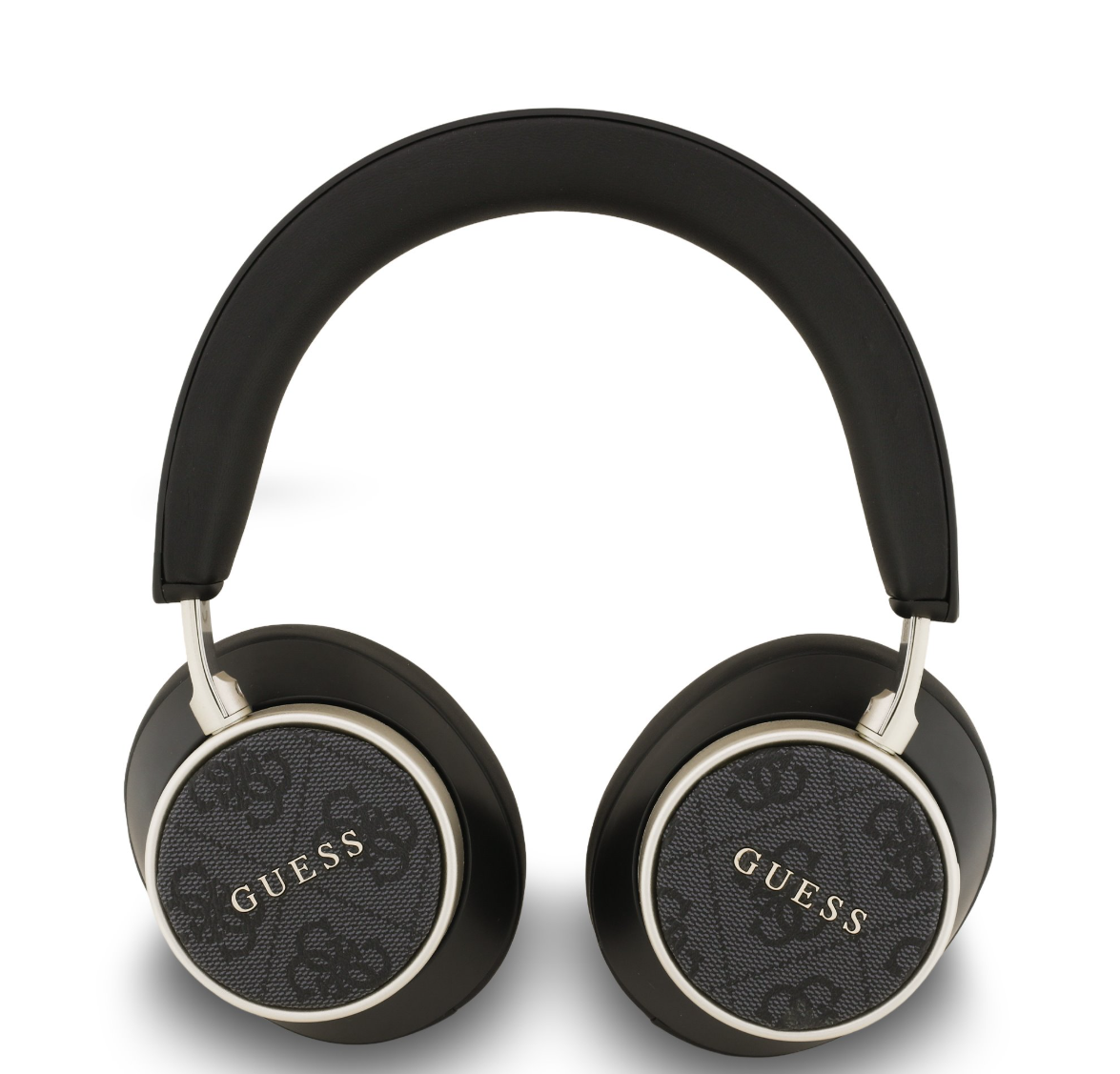 Guess PU Leather 4G Classic Logo ENC Bezdrátová sluchátka černá