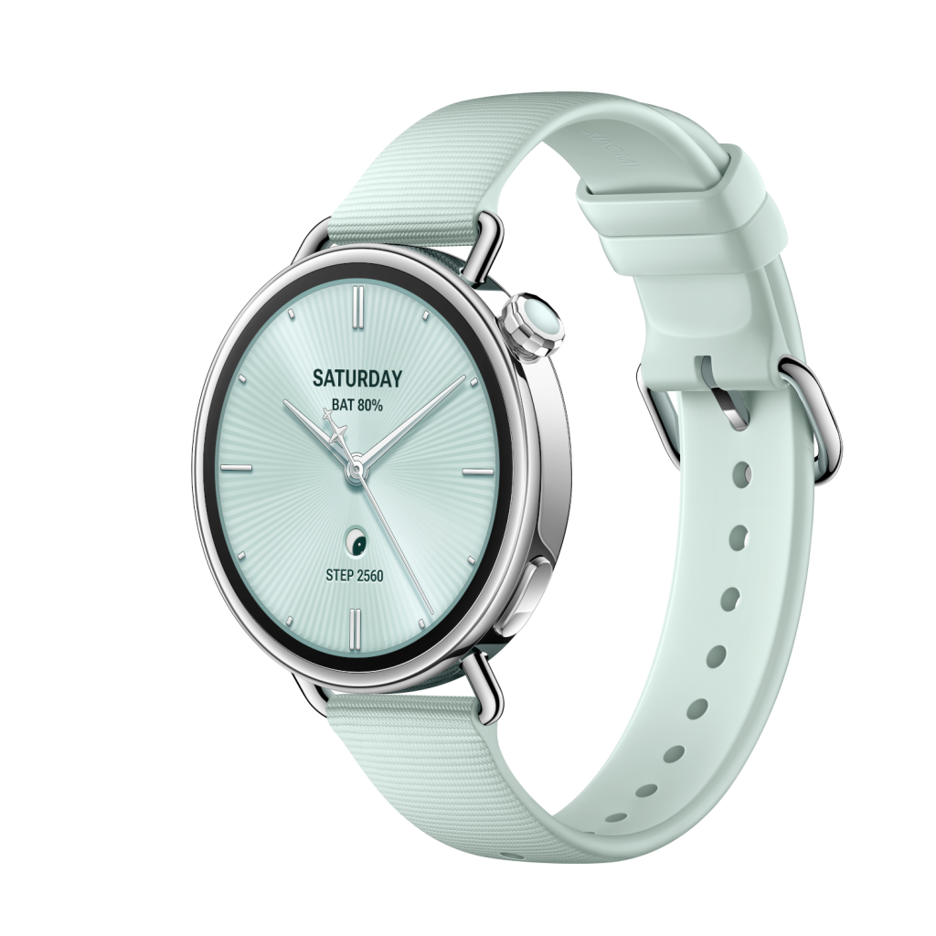 Xiaomi Watch S4 41mm zelené Stříbrná