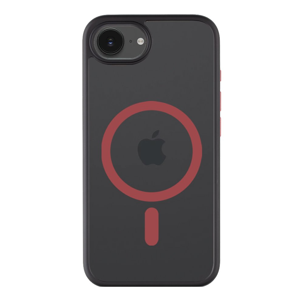 Tactical MagForce Hyperstealth 2.0 kryt iPhone 16e černý/červený