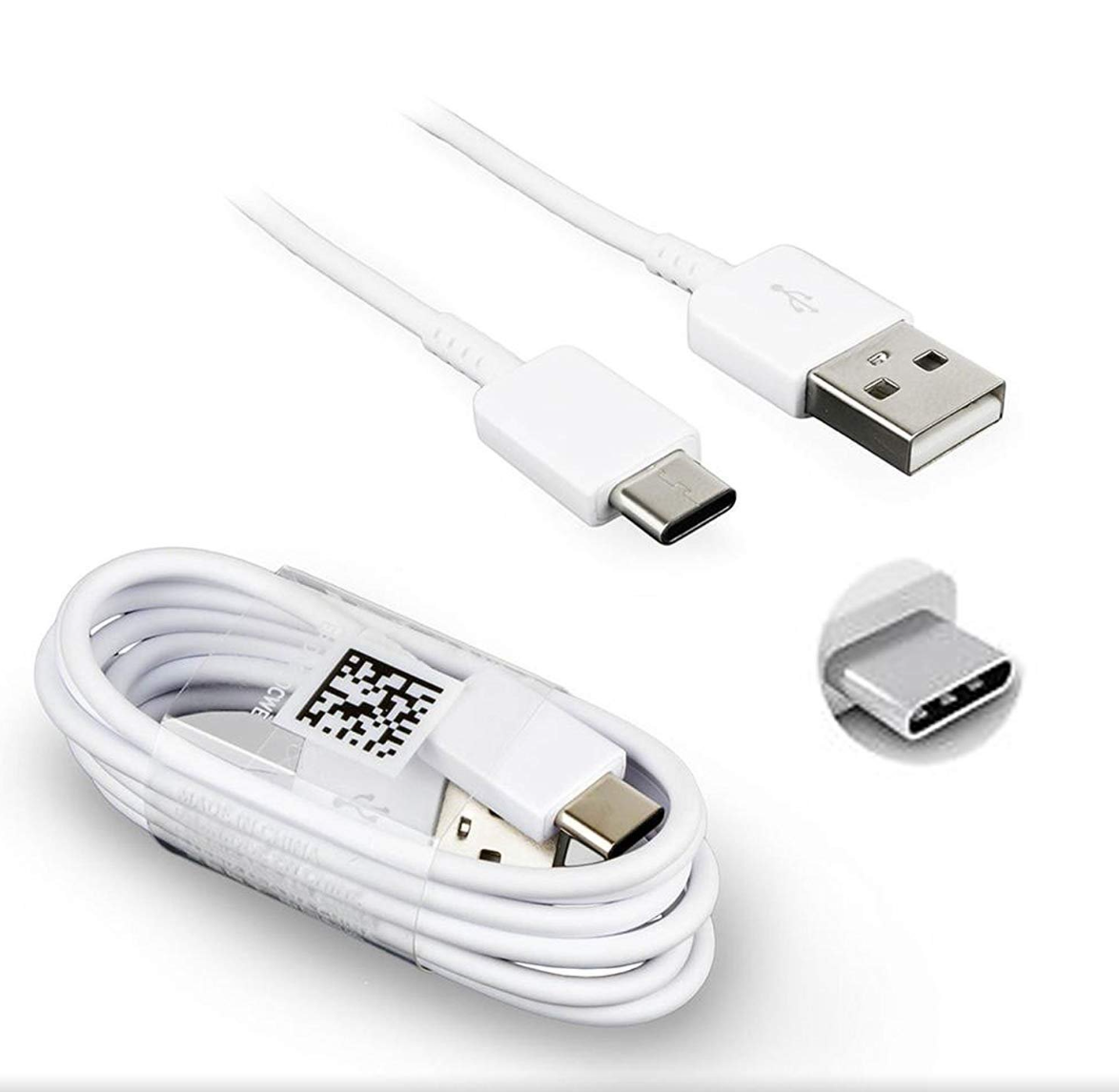 Samsung USB-C datový a nabíjecí kabel 0,8 m – černý (Bulk) EP-DR140ABE