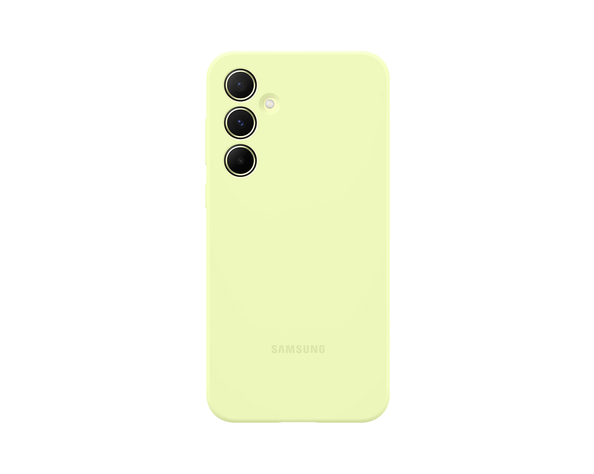 Samsung Silicone Case Galaxy A55 světle limetkový