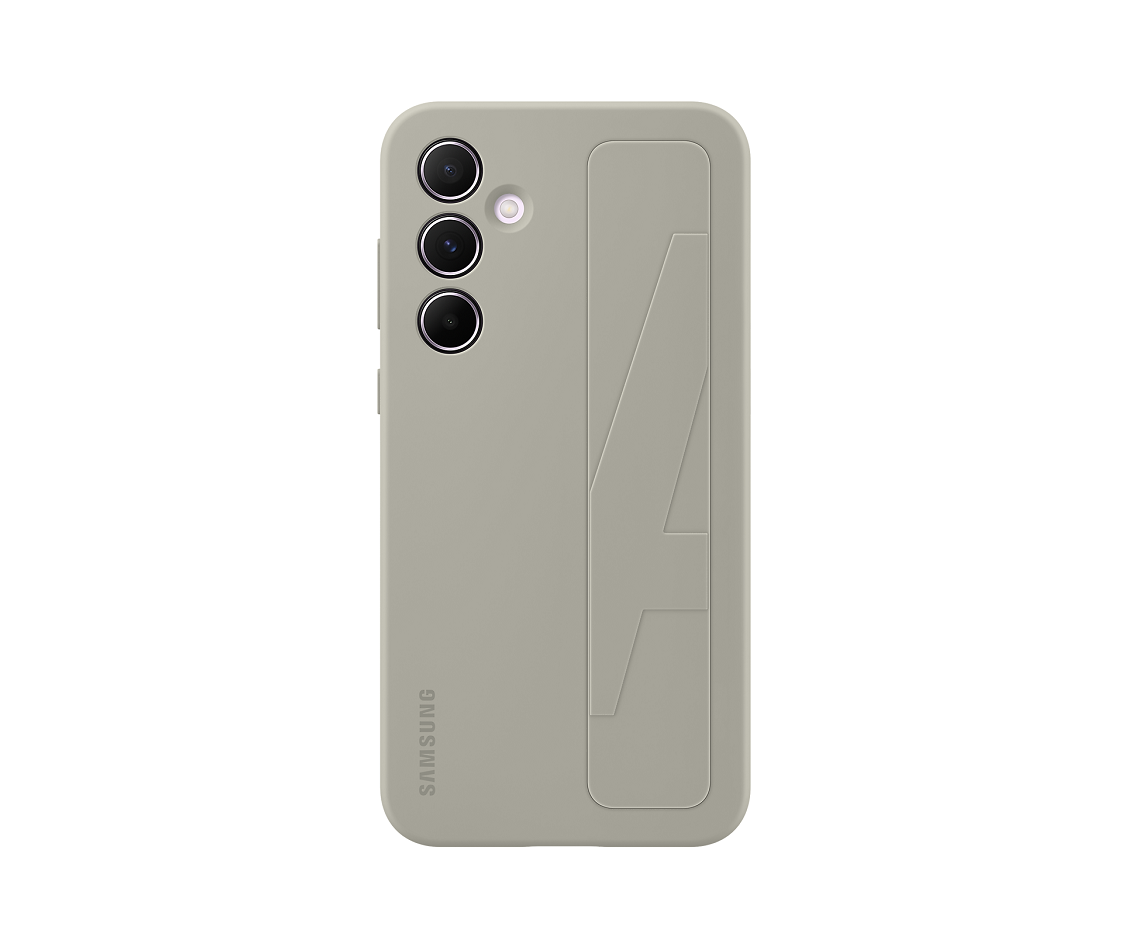 Samsung Silicone Grip Case Galaxy A55 šedý