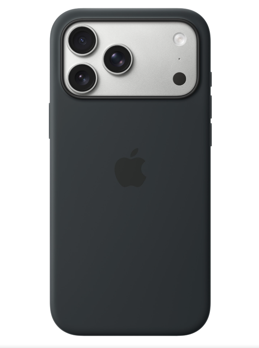 Apple silikonový kyt s Magsafe na iPhone 17 Pro Max černá Černá