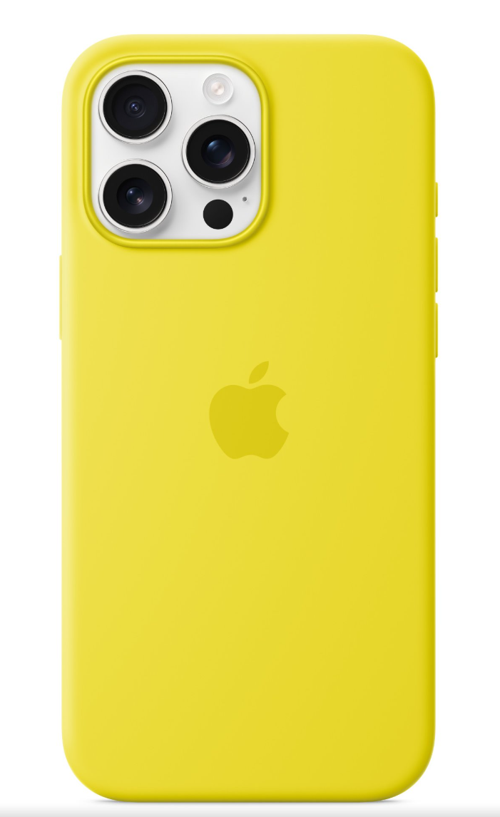 Apple Silikonový zadní s MagSafe Karambolově žlutý, iPhone 16 Pro Max (MA7U4ZM/A)