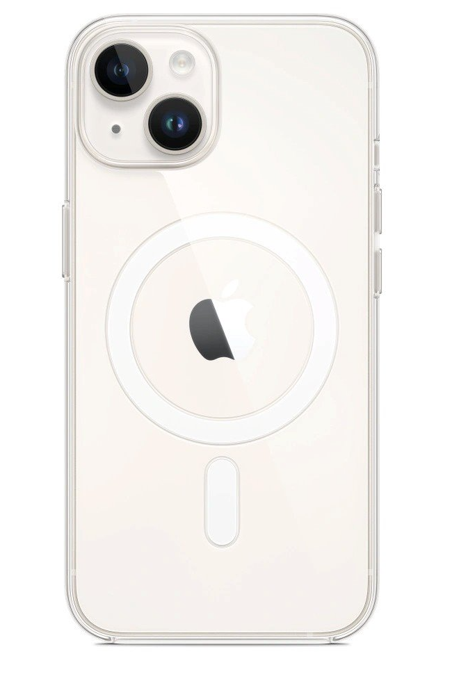 Apple průhledný kryt s MagSafe iPhone 14 čirý Čirá