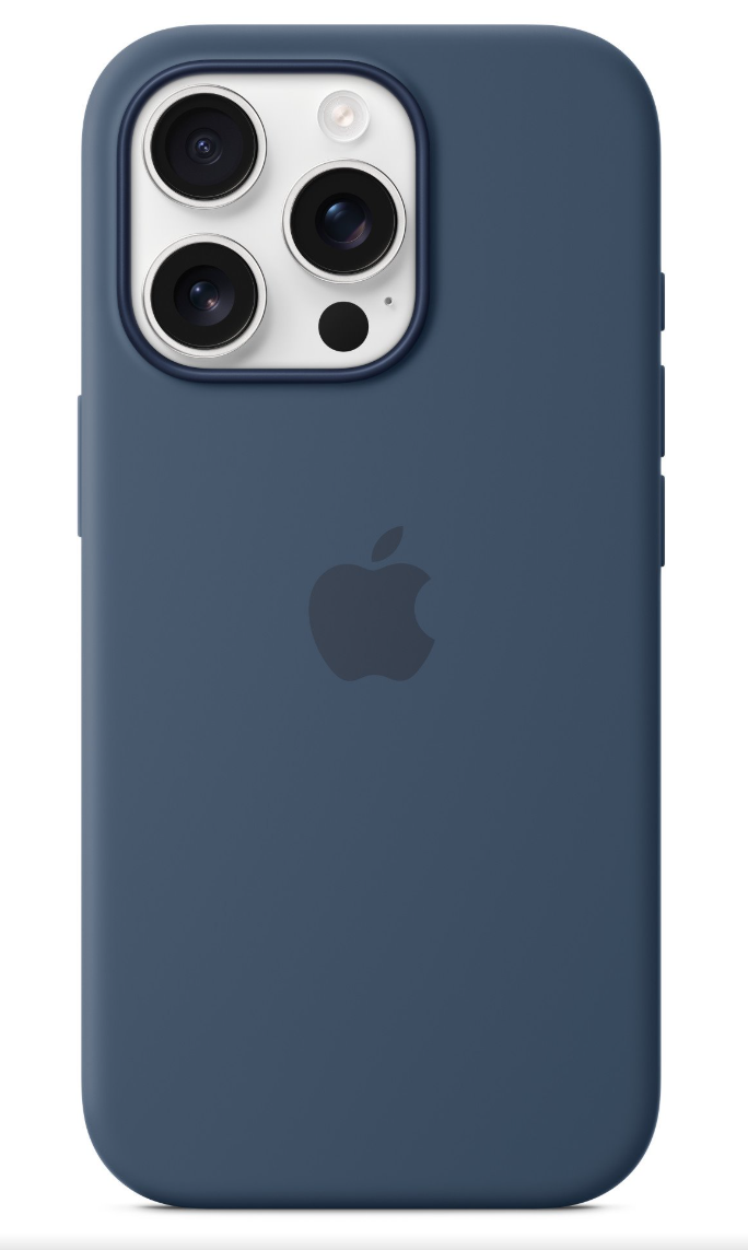 Apple Silikonový zadní s MagSafe Denimový, iPhone 16 Pro (MYYK3ZM/A)