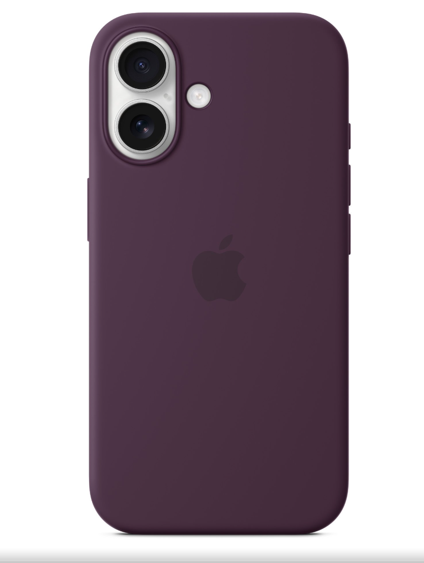 Apple Silikonový zadní s MagSafe Švestkový, iPhone 16 (MYY43ZM/A)