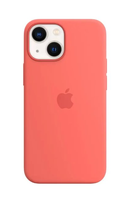 Apple silikonový kryt s MagSafe na iPhone 13 mini pomelově růžový