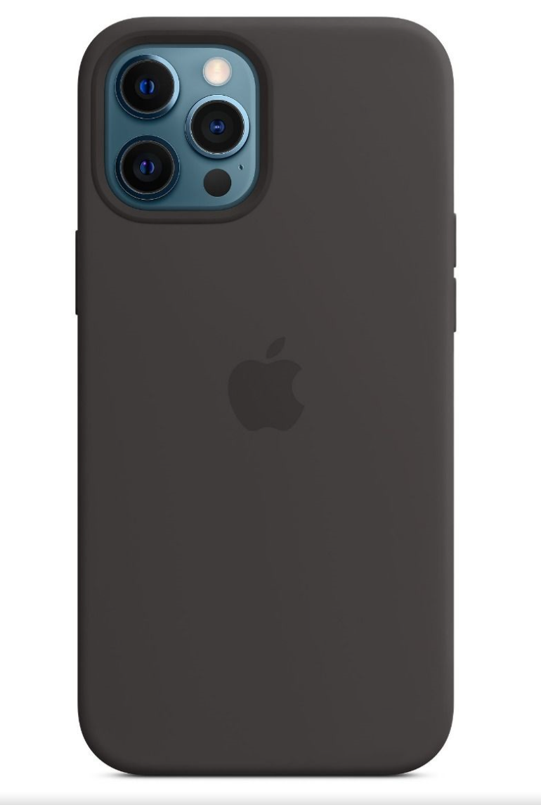 Apple silikonový kryt s MagSafe na iPhone 12 Pro Max černý