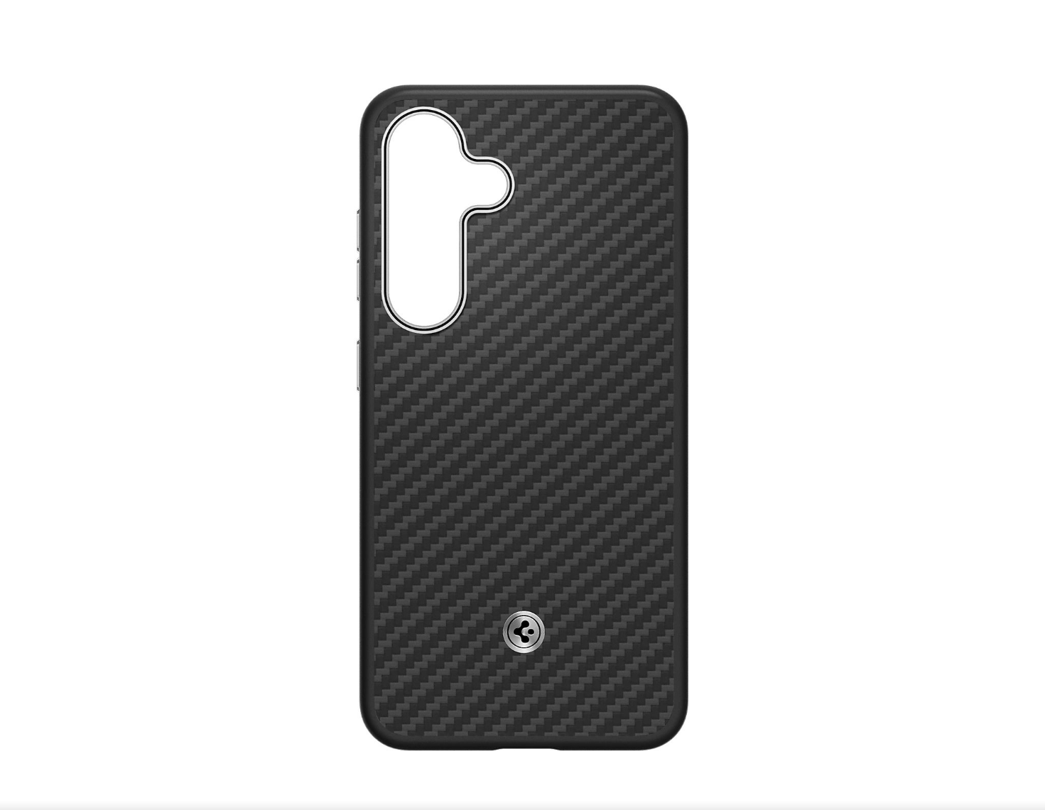 Samsung by Spigen Enzo Aramid Magnet Kryt pro Galaxy S25+ – Black Silver