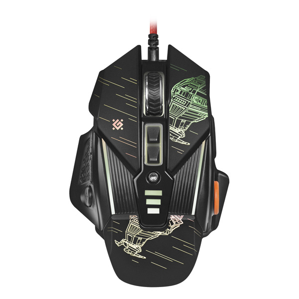 Defender sTarx GM-390L Myš drátová, černá, 3200DPI