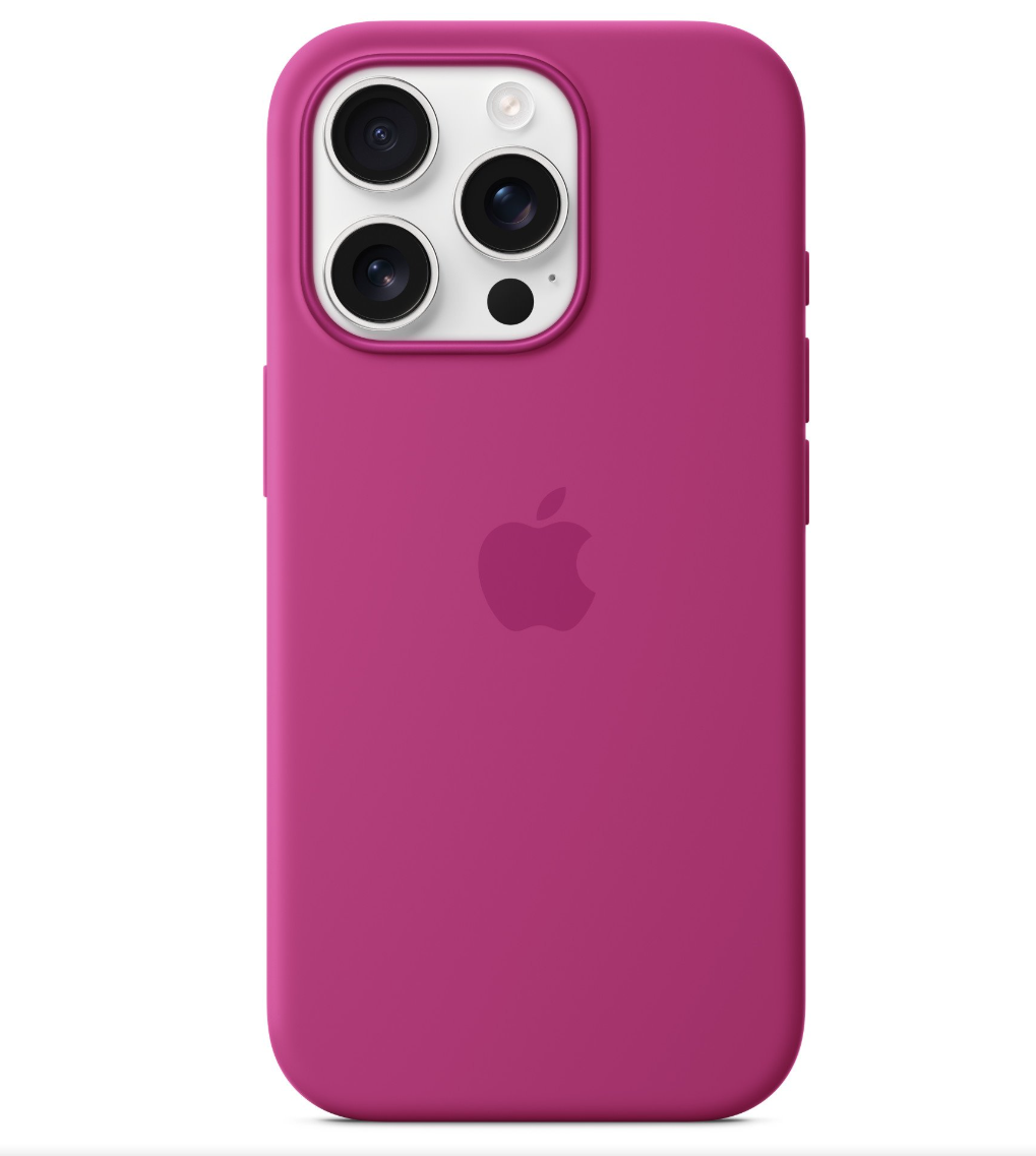 Apple Silikonový zadní s MagSafe Fuchsiový, iPhone 16 Pro (MYYN3ZM/A)