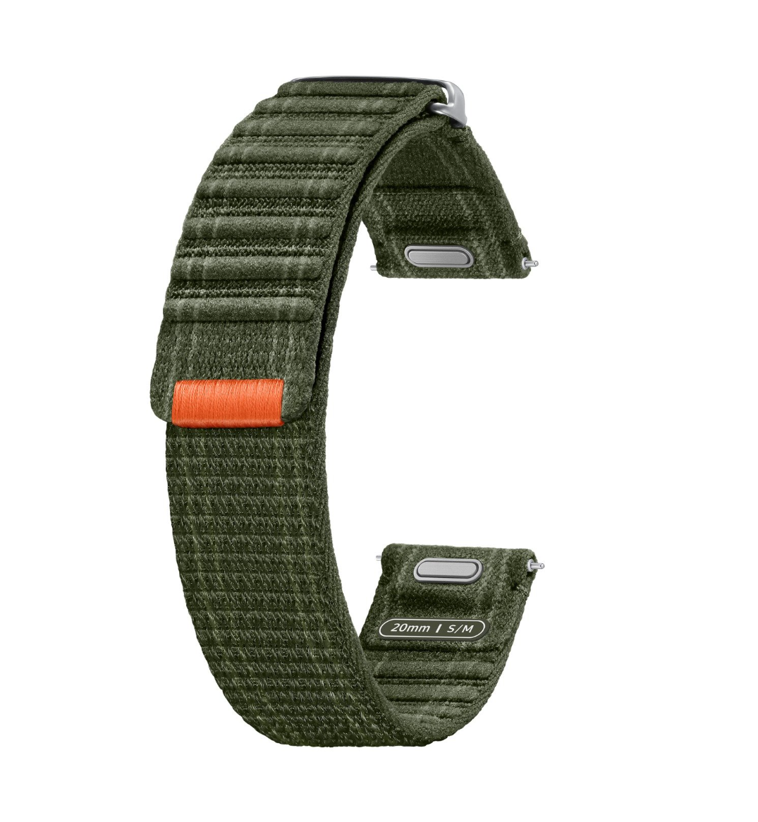 Samsung Textilní Řemínek 20mm S/M pro Galaxy Watch – Zelený