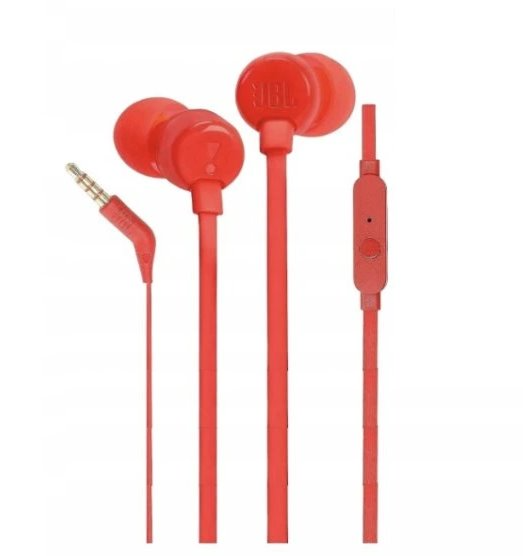 JBL T160 In-Ear Headset – červené