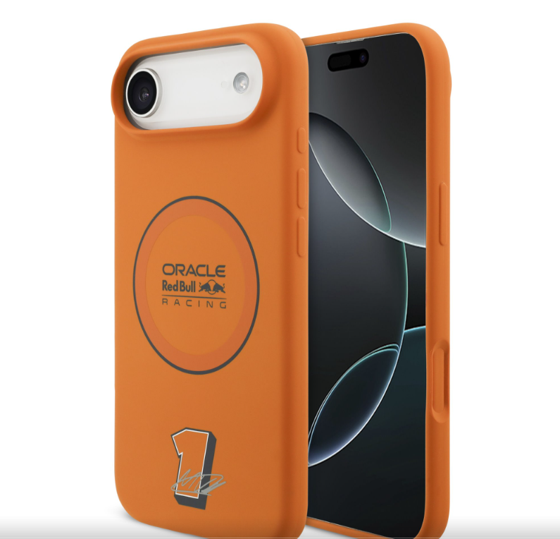Red Bull Silicone Blue Ring MagSafe pro iPhone 17 Air – orange