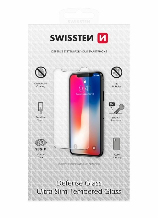Ochranné temperované sklo Swissten Pro pro Apple iPhone X / XS – 2,5D