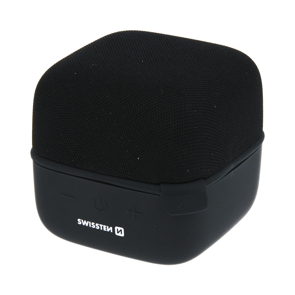 Bluetooth reproduktor Swissten Music Cube 10 W – černý