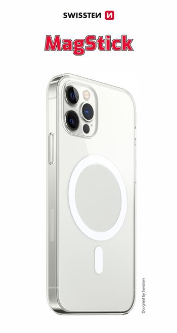 Levně Pouzdro Swissten Clear Jelly MagStick Pro pro Apple iPhone 7 / 8 / SE (2020) / SE (2022) – transparentní