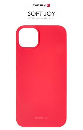 Pouzdro Swissten Soft Joy Pro pro Apple iPhone 14 Plus – červené