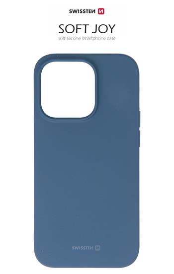 Pouzdro Swissten Soft Joy Pro pro Apple iPhone 14 Pro – modré