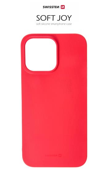 Pouzdro Swissten Soft Joy Pro pro Apple iPhone 14 Pro Max – červené