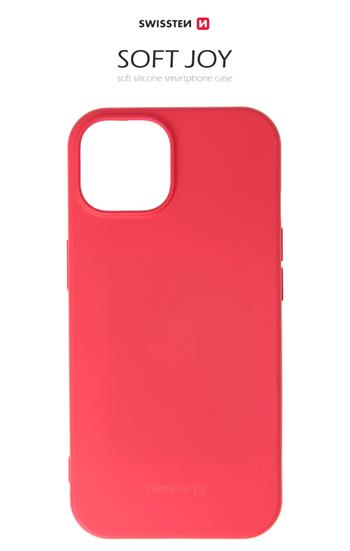 Pouzdro Swissten Soft Joy Pro pro Apple iPhone 15 – červené