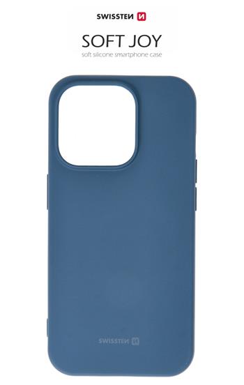Pouzdro Swissten Soft Joy Pro pro Apple iPhone 15 Pro – modré