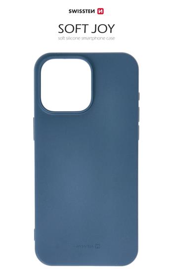 Pouzdro Swissten Soft Joy Pro pro Apple iPhone 15 Pro Max – modré