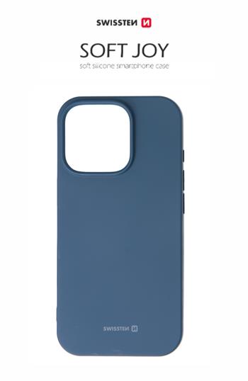Pouzdro Swissten Soft Joy Pro pro Apple iPhone 16 Pro Max – modré