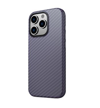Pouzdro Swissten MagStick Shell Pro pro Apple iPhone 12 / 12 Pro – fialové