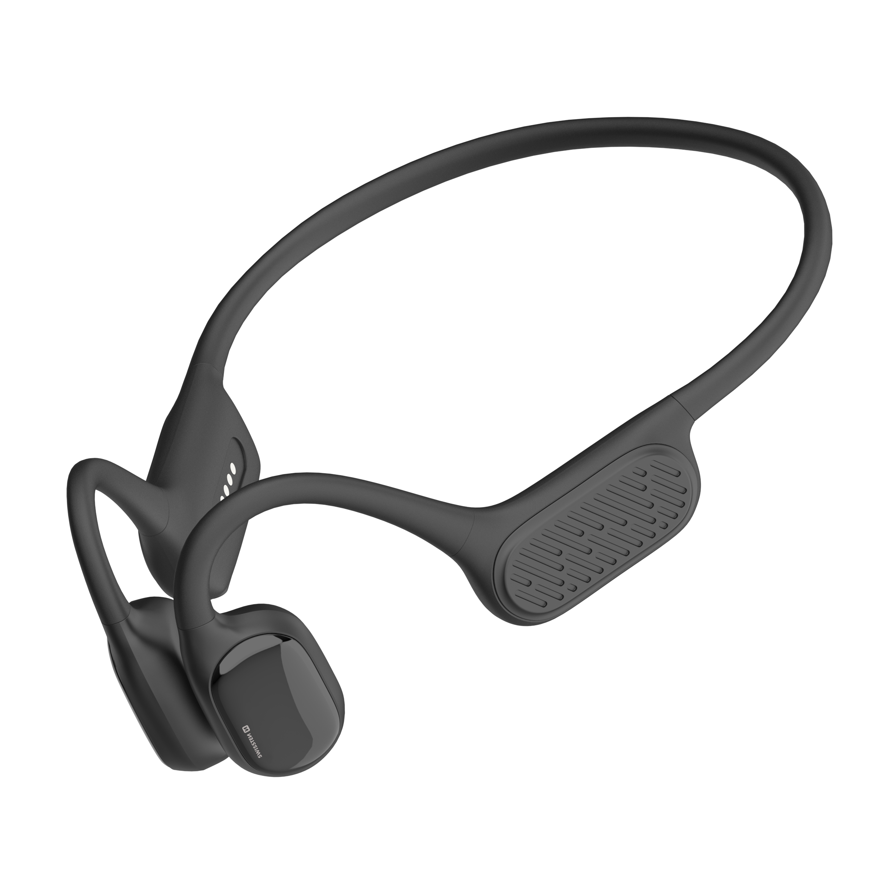Bezdrátová sluchátka Swissten Bone Conduction – plavání, Bluetooth 5.3, 32 GB, IP68