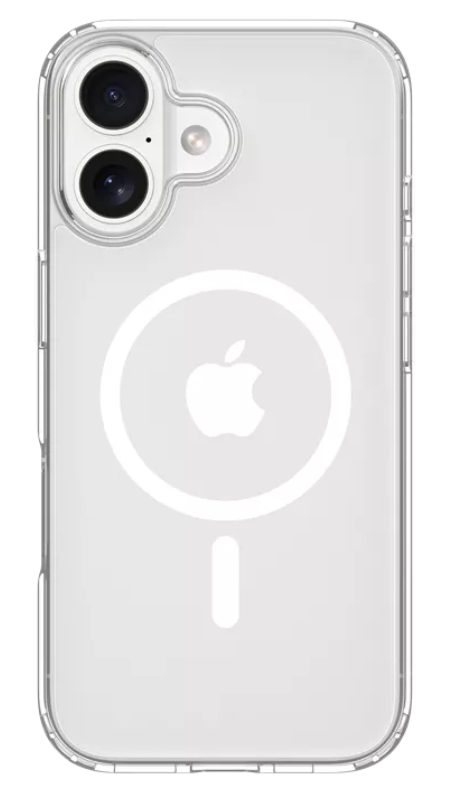Devia Pure Clear Magnetic Shockproof obal pro iPhone 16 - Transparentní