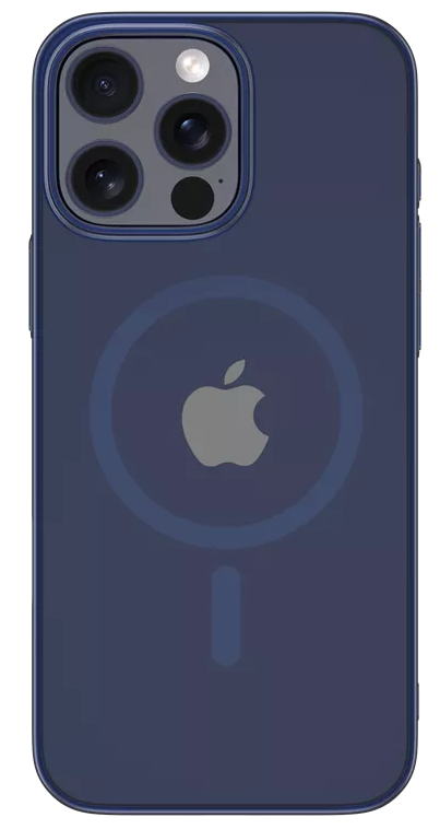 Devia Glimmer Magnetic Series obal pro iPhone 16 Plus - Modrá