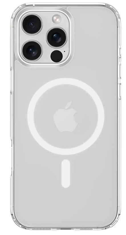 Devia Pure Clear Magnetic Shockproof obal pro iPhone 15 PLUS - Transparentní