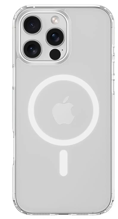 Devia Pure Clear Magnetic Shockproof obal pro iPhone 15 Pro Max - Transparentní