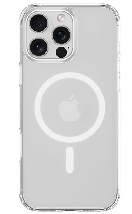Devia Pure Clear Magnetic Shockproof obal pro iPhone 16 Pro - Transparentní