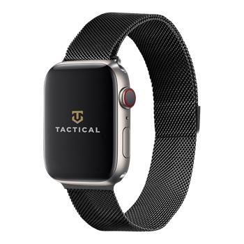 Levně Tactical 333 Loop Magnetický Kovový Řemínek pro Apple Watch 1/2/3/4/5/6/7/8/9/SE 38/40/41mm Black